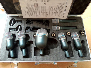 Betadmk7 Beta dmk7 chuyên nghiệp <span class=keywords><strong>7</strong></span> mảnh trống Bộ dụng cụ Micro mic cho Bass Amp Toms Snare trống trống Bộ Micro - Product Image 3