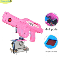 12V USB numérique jeu de tir simulateur vidéo Machine d'arcade vanne électromagnétique extraterrestres guerre distributeur automatique jeux exploités