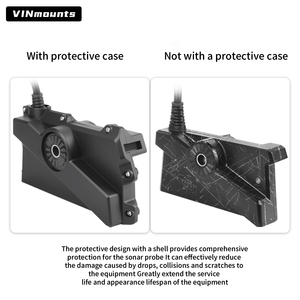 Housse de protection pour transducteur VINmounts LVS34, en nylon, pour sondeur de pêche, étanche, anti-rayures, pour kayak marin - Product Image 3
