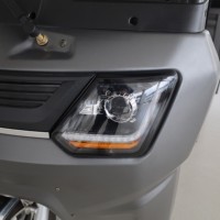 Moto électrique homologuée pour la route, véhicule à trois roues avec batterie au lithium, charge rapide pour la livraison du dernier kilomètre.