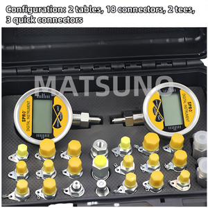 Herramienta de diagnóstico de excavadora, Kit de prueba de calibre de medición de presión hidráulica Digital, nueva venta al por menor 221007555 0129543580 - Product Image 2