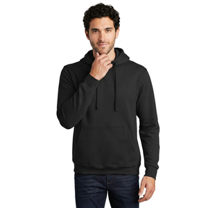 Sweat-shirts à capuche pour hommes de haute qualité, personnalisés, avec fermeture éclair, style streetwear, pour l'hiver, prix de gros, logo brodé - Product Image 1