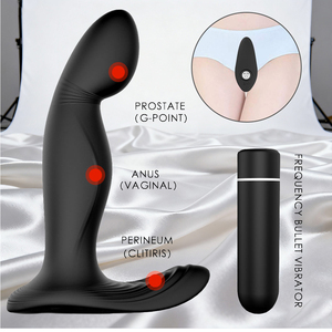 Vibratore portatile Multi frequenza indossabile con controllo APp G Spot e stimolazione perineale - Product Image 2