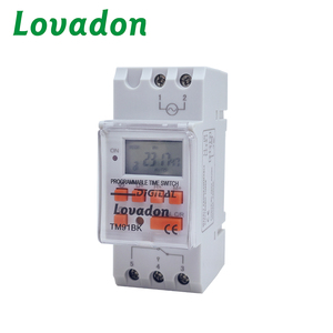 Vente en gros 58-265V AV/DC Hebdomadaire Programmable Rail DIN LCD Commutateur de minuterie numérique Relais bon marché - Product Image 1