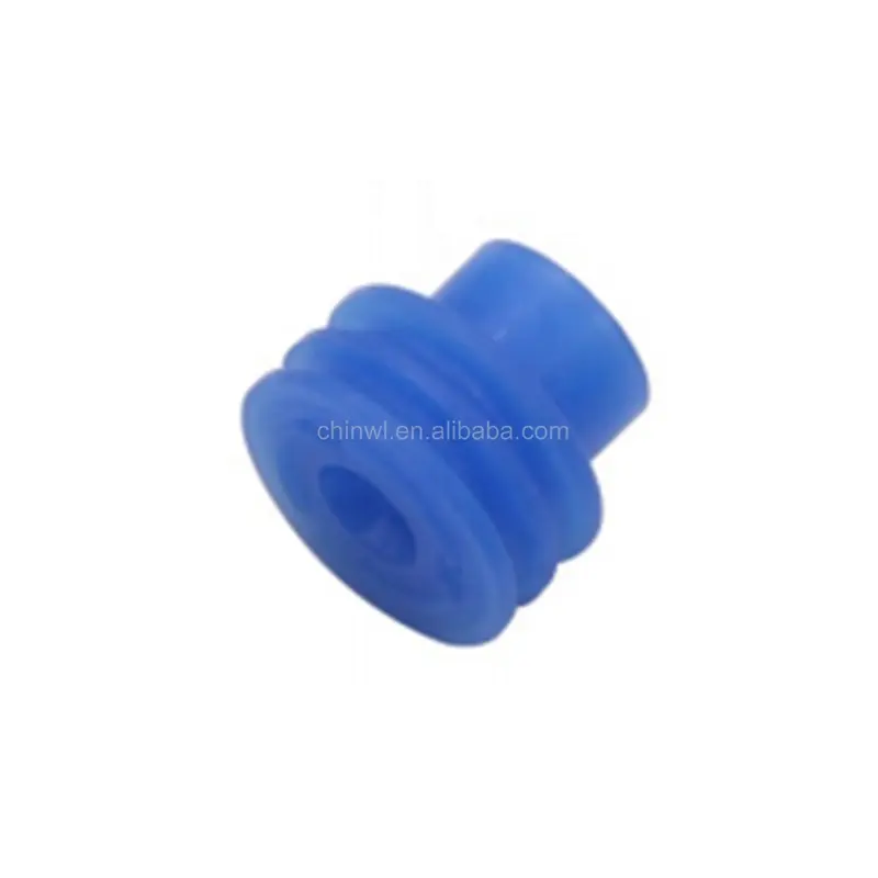 Kết nối TE AMP Tyco ô tô màu xanh không thấm nước con dấu khoang cắm Silicone cắm con dấu 1394512-1 1928301086