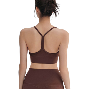 NS Nouveau Soutien-gorge de sport pour femme, style débardeur, pour yoga et Pilates, avec dos élégant, idéal pour l'été - Product Image 1