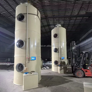 Peralatan Pengolahan Gas Buangan Menara Semprot PP Kustom Baru dengan Menara Penyerap dan Filter Udara Awal untuk Penggunaan Industri & Laboratorium - Product Image 5