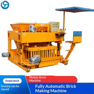 Máquina para Fabricar Bloques de Hormigón Furang FL6-30 con PLC y Bomba Personalizables, Sistema Móvil de Producción de Ladrillos - Product Image 1