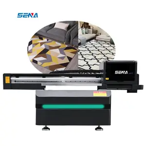 60*90cm LED Hot Sale Six Color Multifunction UV Inkjet Flat Panel Printer for Metal Sign Road Plate Building Materials Printing