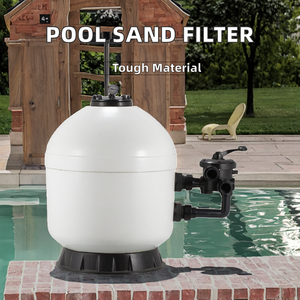 Filtre à sable en gel revêtu pour <span class=keywords><strong>piscine</strong></span> et spa, monté en surface, en fibre de verre laminée TGF-650, avec un diamètre de vanne de 1,5 po (<span class=keywords><strong>50</strong></span>/48 mm), 650 mm - Product Image 3