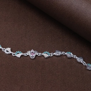 Designer <b>Silver</b> Bracelet Premium Elegant Jewelry <b>for</b> Women and <b>Men</b> Perfect <b>for</b> Celebrations and Daily Use - Product Image 2