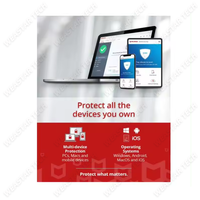 McAfee Internet Security 10 Appareils 1 An Logiciel Antivirus Ordinateur Windows