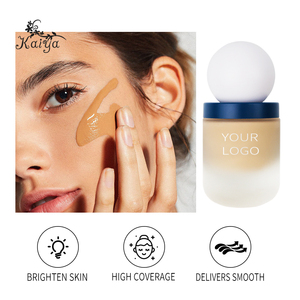 รองพื้นขวดน้ำแบบ<span class=keywords><strong>พิเศษ</strong></span>เครื่องสำอางปกปิดจุดควบคุมน้ำมันผิวสีงาช้างผสมผสานกันเหงื่อ - Product Image 3