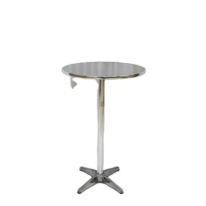 Table de terrasse bistrot à forte demande, table basse d'extérieur en alliage d'aluminium métallique, table pliante de cocktail d'extérieur pour bar - Product Image 2