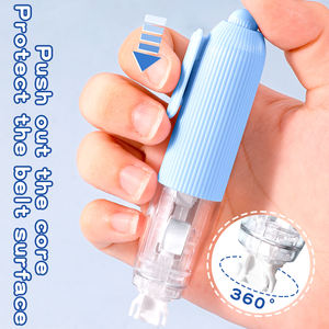 Nuovo nastro di correzione personalizzato della fabbrica con nastro a penna in stile <span class=keywords><strong>Whiteout</strong></span> con punta ruotabile di 360 gradi - Product Image 3