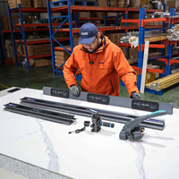 Rail de guidage électrique intelligent Raizi SmartRail avec verrouillage par aspiration pour la découpe de carreaux et dalles de grand format