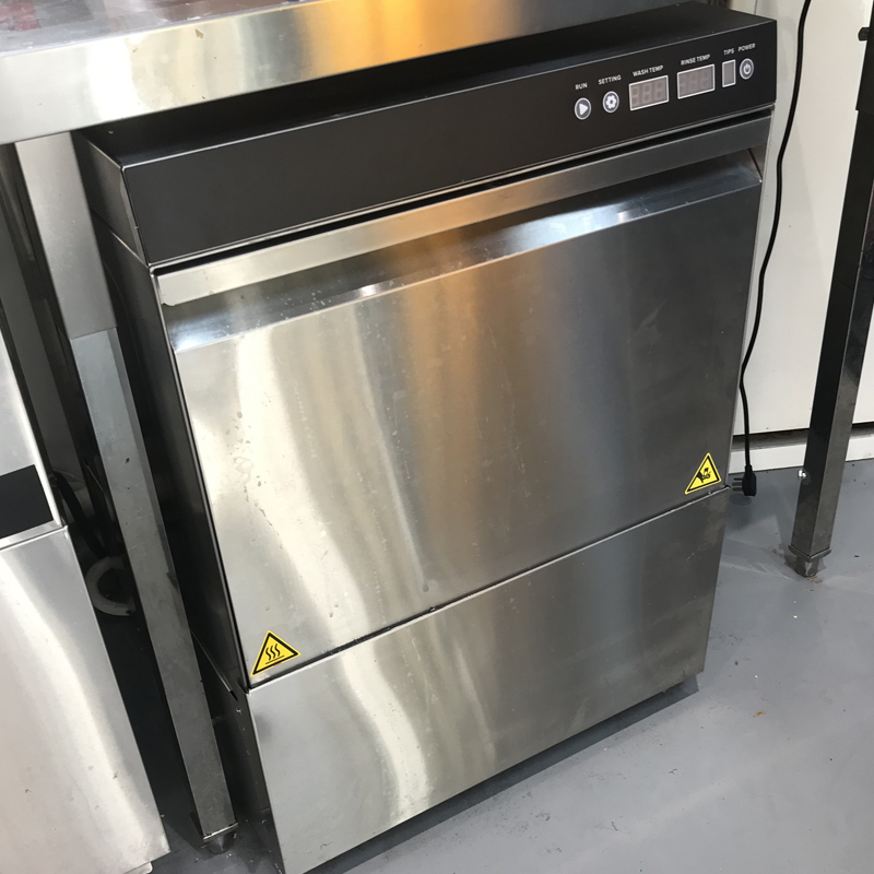 Fully Automatic Commercial Dishwasher Smart Mini Undercounter Dishwasher Restaurant Commercial Dishwasher Under Bench Dishwasher