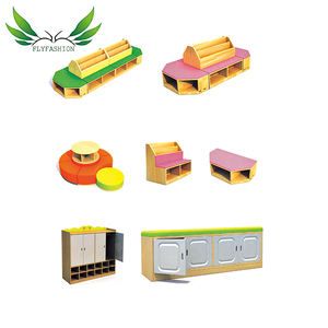 Librería Infantil de Madera Verde con Diseño Nuevo 2026 <span class=keywords><strong>y</strong></span> Sofá, Muebles de Jardín de Infancia para Niños con Sofá Cómodo - Product Image 6