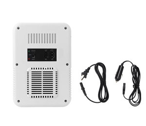 8L Dual-use Stainless Steel Semiconductor <b>Refrigerator</b> for Household Car & Hotel Use With Dual Temperature Control Dual Voltage - Product Image 6