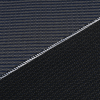 Bordure de matelas en jacquard tricoté, 100 % polyester, teint en fil noir, léger, extensible, respirant, couleur personnalisée, pour textile de maison