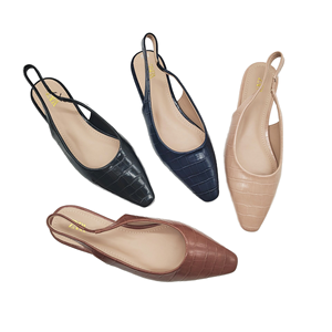 Zapatos de Novia Hechos a Mano en PU 2022, Ligeros, a la Moda, para Verano, Zapatos Planos de Vestir para Mujer - Product Image 2