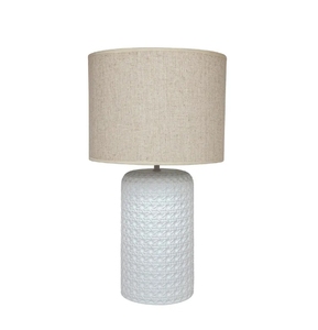 Lampe de table en tube de marbre noir avec base dorée pour la décoration d'hôtel et de maison - Product Image 5