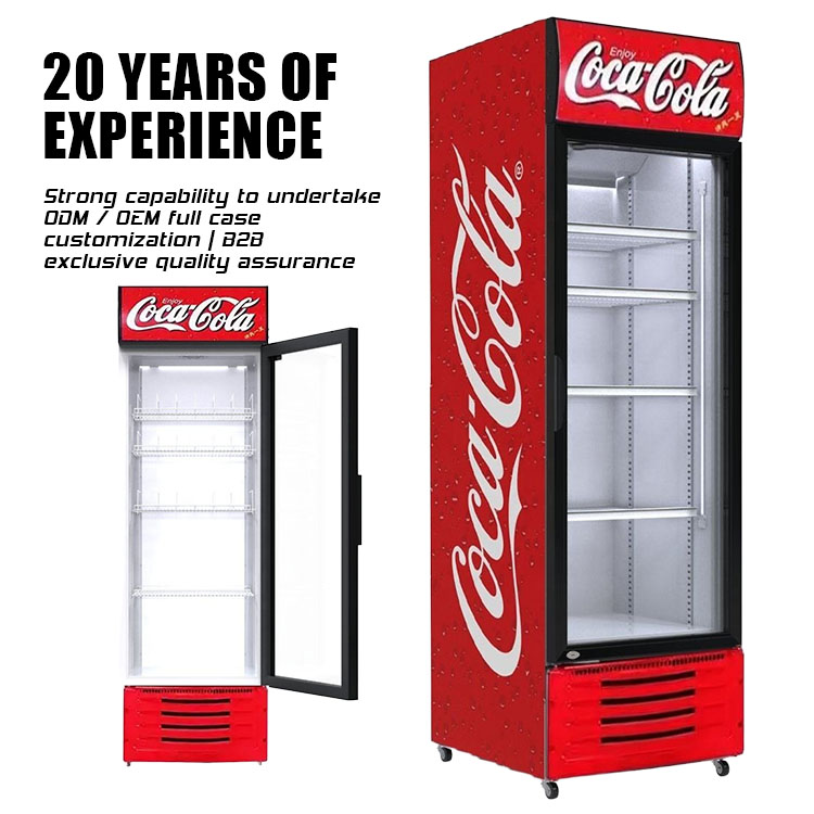 Buy In Bulk Glass Door Refrigerator Coca Cola Upright Display