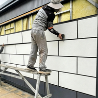 Revêtement esthétique en aluminium et acier pour maison préfabriquée, résistant au feu, isolant thermiquement, pour chambre froide, atelier, salle à manger, en polyuréthane (PU)