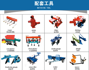 Motoculteur diesel portatif pour le labour rotatif, la paillage et la formation de buttes, idéal pour vergers et terrains montagneux, résistant à la sécheresse et à double usage intégré - Product Image 6