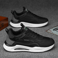 Baskets respirantes de course à la mode avec logo personnalisé baskets résistantes à l'usure chaussures de sport de marche pour hommes