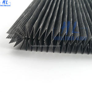 <span class=keywords><strong>Mosquitera</strong></span> Plisada Negra con Certificación de Calidad, Pantalla Retráctil, Malla Plegable Deslizante para Puerta de Dormitorio - Product Image 3