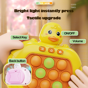 Nouveau Popit Fidget, machine de <span class=keywords><strong>jeu</strong></span> portable, Speed Push Whack Mole, bulles, musique, jouet éducatif pour soulager l'autisme, pour les enfants de 5 à 13 ans - Product Image 3