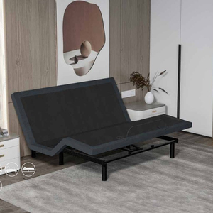 Электрическая регулируемая кровать Dreamotion с управлением через приложение, портом USB и светодиодной подсветкой под кроватью - Product Image 1