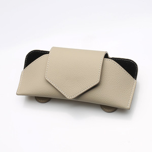 자동차 선바이저 안경 케이스 다기능 선글라스 홀더 카드 수납 클립 - Product Image 5