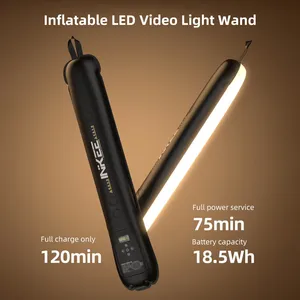 GC12 Lámpara LED Inflable de Video 12W, Barra de Luz Portátil con Columna de Aire, 2700K-6500K, Luz Suave LED, IP66, Adsorción Magnética - Product Image 2
