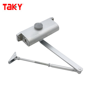Ferme-porte hydraulique en aluminium à bras robuste et fermeture douce pour porte coupe-feu, fabriqué en usine - Product Image 4