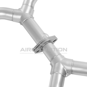 Escape Catback Valvetronic de Acero Inoxidable 304 Soldado con Diseño de Escamas de Pez <span class=keywords><strong>Airon</strong></span> para Nissan 350Z Z33/Infiniti G35 V35 - Instalación Directa con Tornillos - Product Image 5