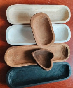 Popolari <span class=keywords><strong>Ciotole</strong></span> in <span class=keywords><strong>Legno</strong></span> per Candele Decorative per la Casa - Product Image 3