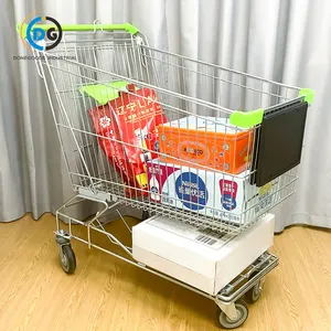 Vente directe d'usine chariot de supermarché personnalisé pour magasin de détail chariot d'épicerie