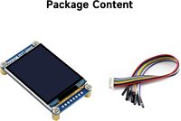 Module d'affichage LCD Waveshare de 2 pouces, Compatible Raspberry Pi/Pi Zero/ESP32 ST7789, pilote 262K, écran IPS couleur 240x320 SPI