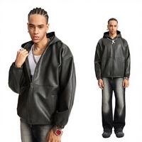 Blouson Bomber Réversible Homme Automne/Hiver 2025 Style Américain Rétro Lourd avec Motif Cœur Imprimé par Décoloration, Style Barn, Streetwear ODM