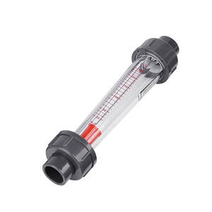 工場価格インラインPVC接続フローインジケータプラスチック水流計Rotameter水流量計 - Product Image 2