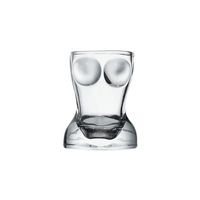 Creative 2oz Sexy Bikini Buste Poitrine 3D Shooter Lunettes Verre Haute Qualité One-sipped Verre pour Bar Parties