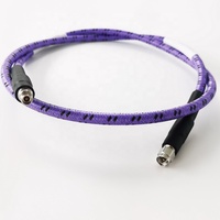 Cable Coaxial RF de Baja Pérdida HC400 de 1000 mm, Ensamblaje de Cable de Conexión con Conectores Macho y Hembra de 2.92 mm