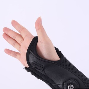 Attelle de poignet en polyester noir Zhongkang Shibo pour hommes et femmes, entorses, douleur de la gaine tendineuse, soulagement de la douleur, fixation du poignet, blessure d'hyperutilisation, articulation - Product Image 3