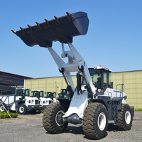Chargeuse sur pneus de construction à bas prix, chargeuse sur pneus 3 tonnes, 3,5 tonnes, 4 tonnes, 4,5 tonnes, équipement lourd