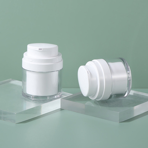 PP + như + ABS nhựa đôi tường không có không khí bơm Jar 15ml 30ml 50ml 100ml Lotion Kem container - Product Image 6