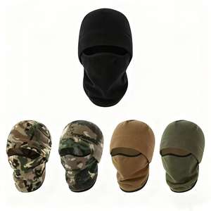 Großhandel Thermo-Polarfleece Sturmhaube Winddichte Vollgesichts-Camouflage-Kopfbedeckung für Outdoor-Sportarten wie Skifahren und Radfahren - Product Image 1