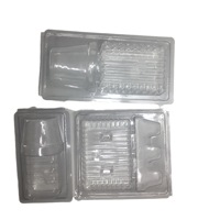 Vente en gros de boîte de transport en pot de semis en plastique emballage blister pour animaux de compagnie de semis de fleurs du fabricant