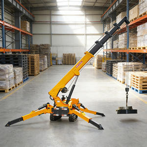 מנוף עכביש טלסקופי JIUBANG - מונע בדיזל, גובה הרמה 15 מטר, מערכת הידראולית מלאה, מבנה מתקפל לנשיאה - Product Image 2